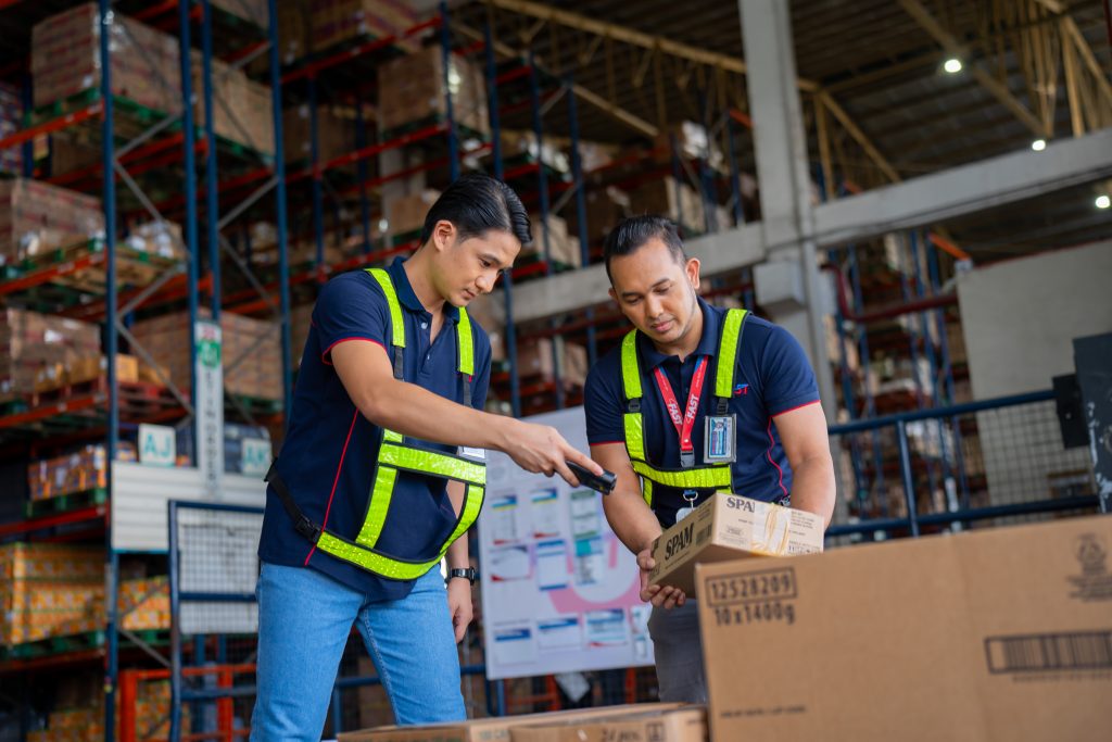 FAST Logistics Group warehouse operations in Manila, Philippines